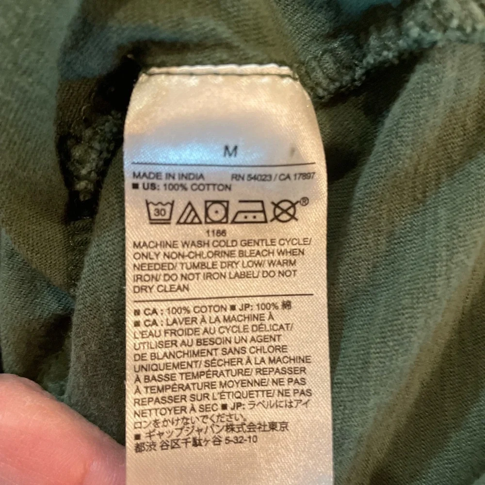 Banana Republic Olive Green‎ Men's Shirt, Size Medium